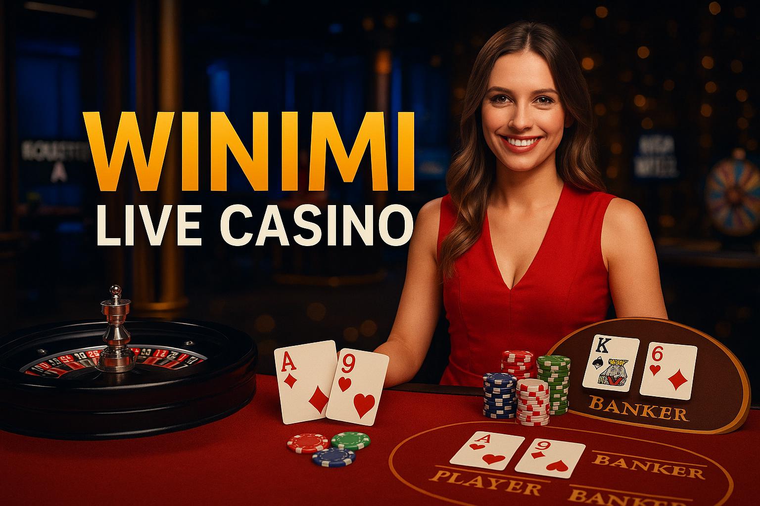 O WINIMI Live Casino lança promoções regularmente