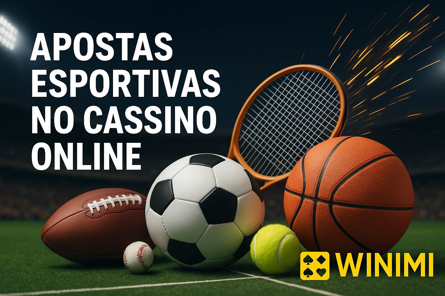 Apostas esportivas no cassino online WINIMI