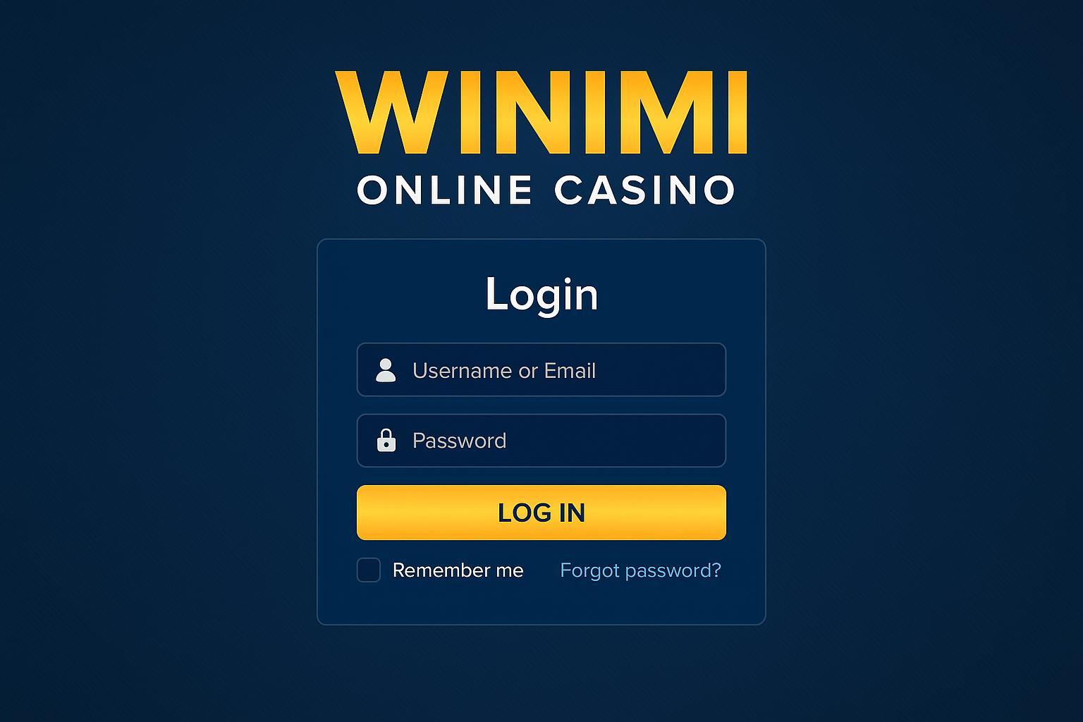 Registro na WINIMI Garante Acesso a uma Vasta Seleção de jogo